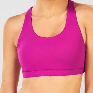 Fabletics medium impact sports bra& high wasted 7/8 leggings